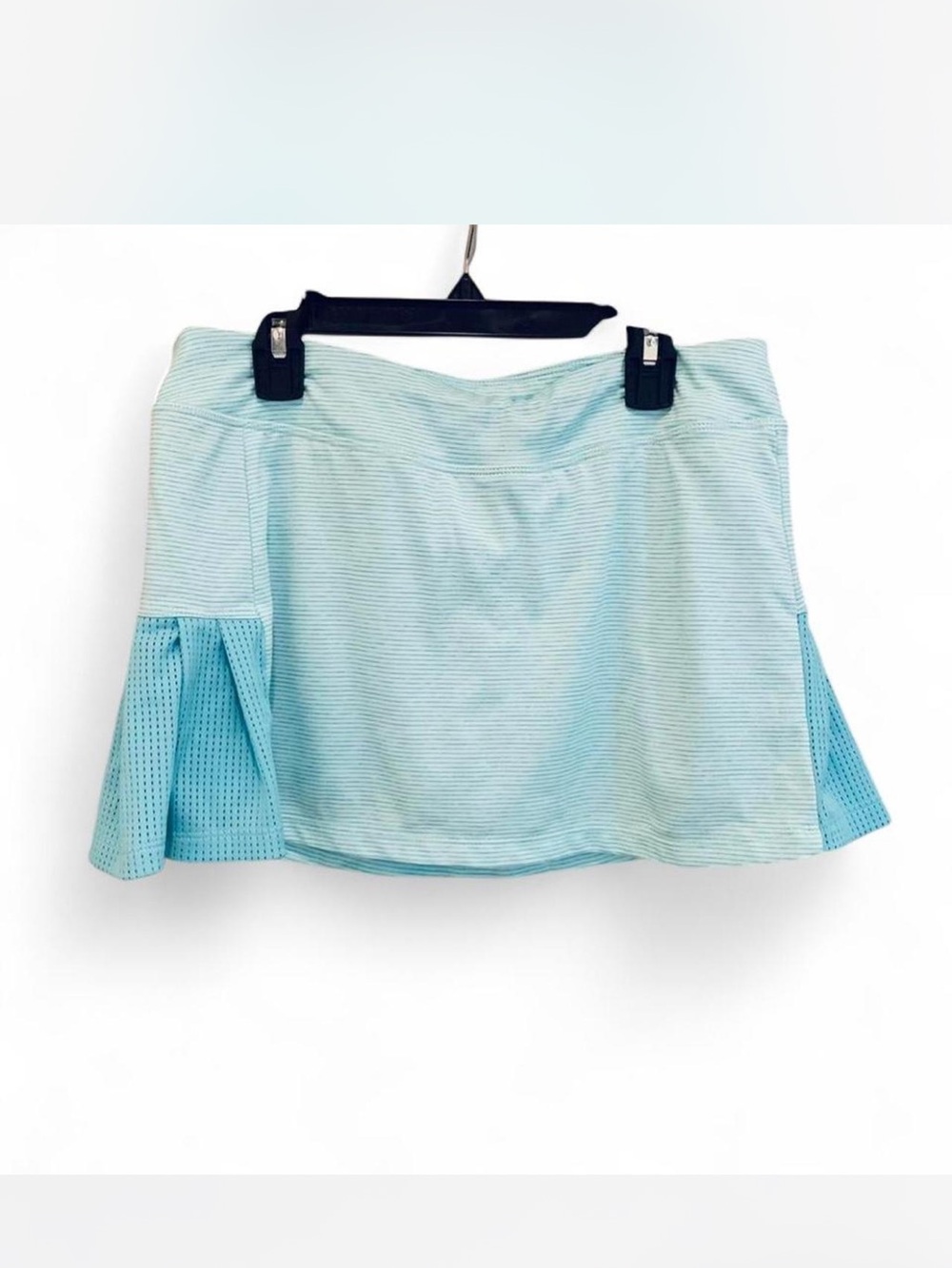C9 by Champion Light aqua Striped Athletic Mini Skort